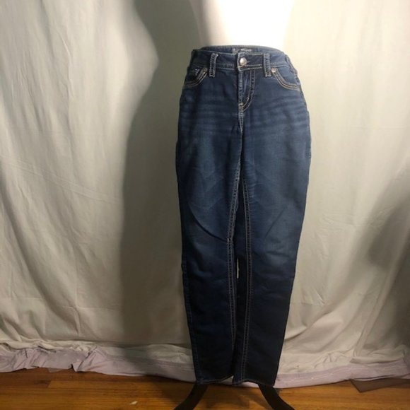 Silver Jeans Suki Mid pencil Skinny Size W30/L30 - Picture 1 of 8